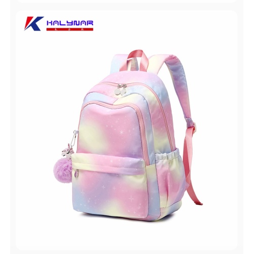 Hot Selling Polyester Tie Dye Backpack Girls