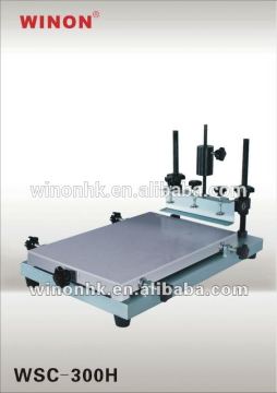 WINON WSC-300H Manual Flat Screen Printer