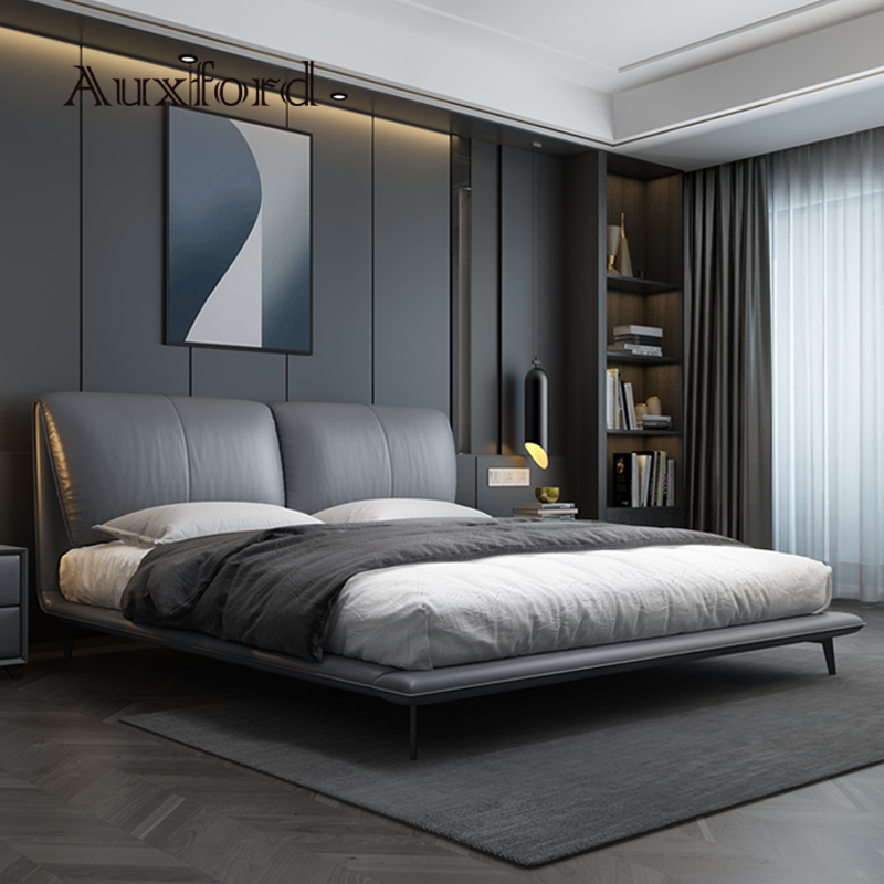 Foshan Factory Wholesale Italy Style 1.8m Big Bedroom Furniture Tempat Tidur Bingkai Kamar Tidur Modern Tempat Tidur King King Asli