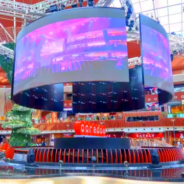 Rollable LED Ekran: Esnek İç Mekan LED İşaret ve Video Duvar Paneli