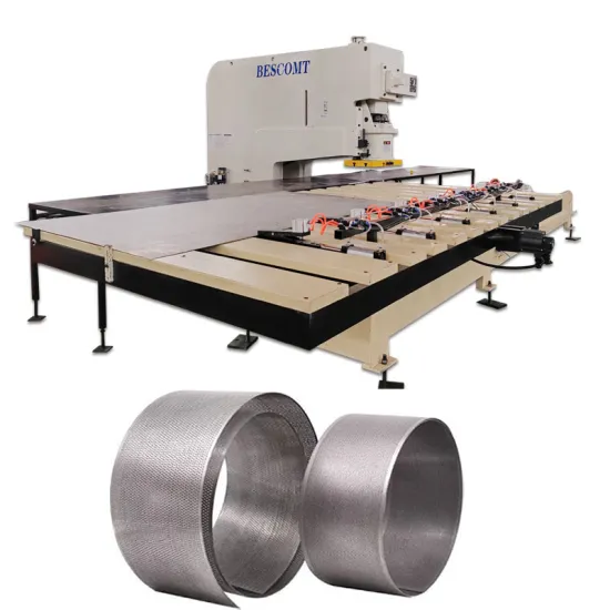 Sieve Plate Perforating Machine for Rice Screen Plate Small Hole Making