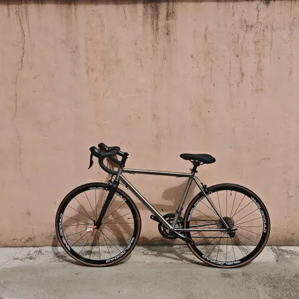 Titanium Touring Road Bicycle Frame