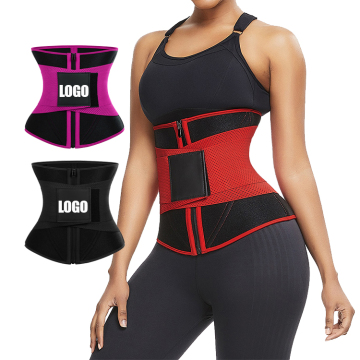 Frauen Neuankömmlinge Custom Logo Slimming Workout Taille Trimmer Korsett Set