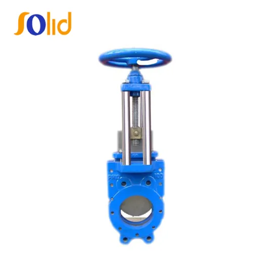 Hot selling ductile cast iron knife gate valve