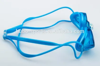 2015 safety summer sports glasses blue lens anti fog myopia swimming goggles