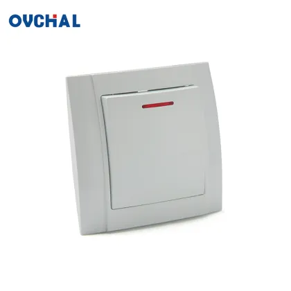 SONGRUI Super September Flush Mounted 2 Gang 10A Power Wall Switch