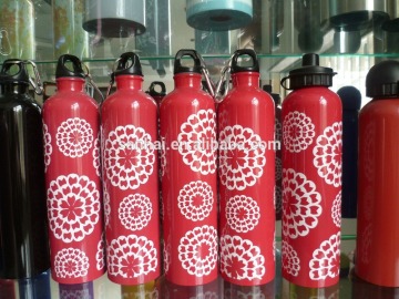 Bike Bicycle Cycling Stainless Steel 750ML Outdoor Sports Water Drinking Bottle