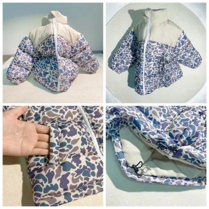 KERUI Children Winter Outdoor Jacket - 100% Goose Down Custom Factory Direct Sales