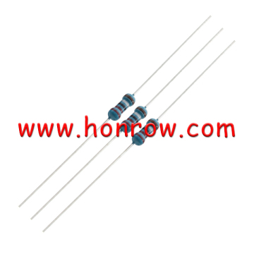 2.2 ohm 1/4W 2.2R Metal Film Resistor 2.2ohm 0.25W 1% ROHS of ECU airbag resistance