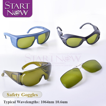 1064nm OD4/6+ CE Certified Protective Glasses for Laser Fiber Marking and Cutting Machines