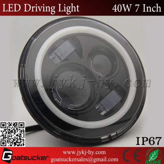 2016 popular harley jeeps 7 inch LED headlights