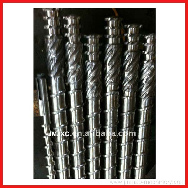 Screw shaft for Plastic extrusion apply to PC, POM, TPE, ABS, PS, PE