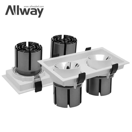 Factory Direct Sale: Adjustable 2x7W to 2x30W LED Grille Lights with Wide Beam Angle