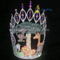 Animal Crystal Round Happy Birthday Crown