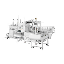 Mașină de ambalare a capacelor din plastic