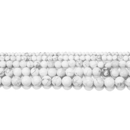 Natural White Turquoise Jewelry White Turquoise Loose Beads
