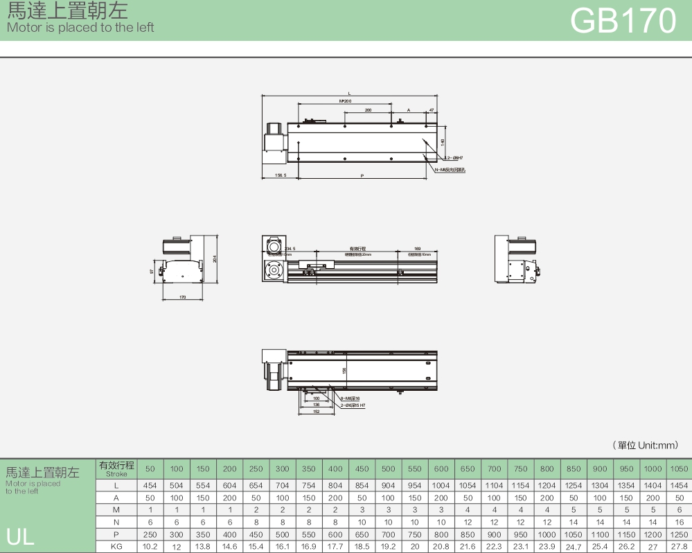 High Speed Belt Module