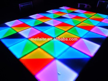 Removable wedding DMX512 colorful led led video dance floor