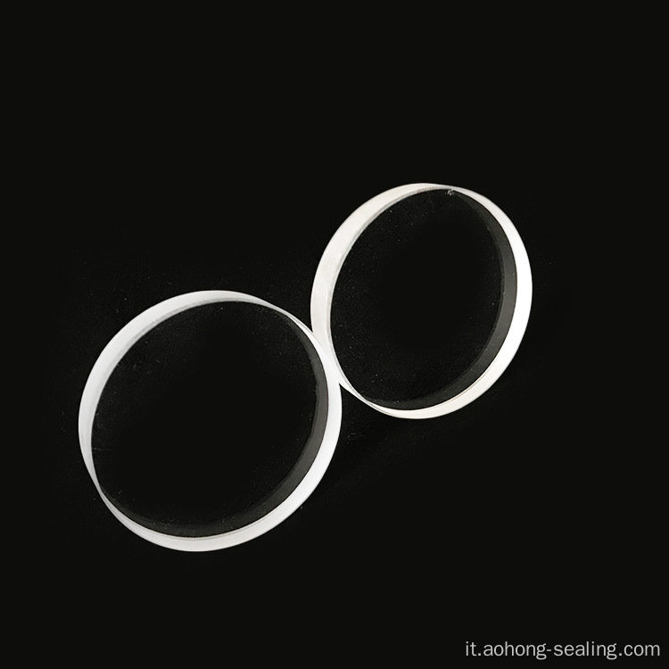 Disco di vetro borosilicato resistente al calore
