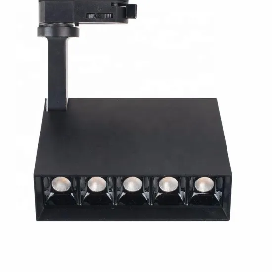 CE Certified LED Track Lights for Hotel and Club, 20w-30w, Black/Gold Narrow Beam COB Track Light