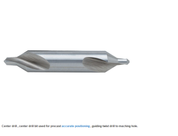 Solid Carbid CNC High Efficient Center Drill Bit