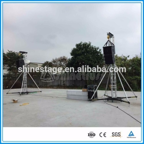 6m 800kg Aluminum Line Array Truss,speaker Lift, High Quality 6m 800kg