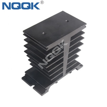 DIN Rail Mount Heat Sink for Single Phase Solid State Relay