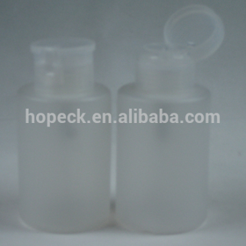 Round 300ml PP Nail Remover Bottle, Make up remover bottle and dispenser