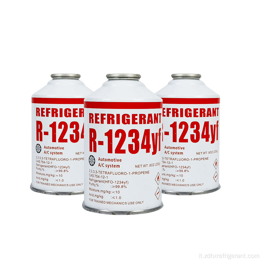 226 g di cilindri R1234YF Miglior prezzo del refrigerante