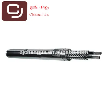 rubber screw barrel for plastic extruder design
