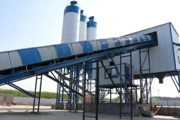 The most environmentally friendly concrete mixing plant