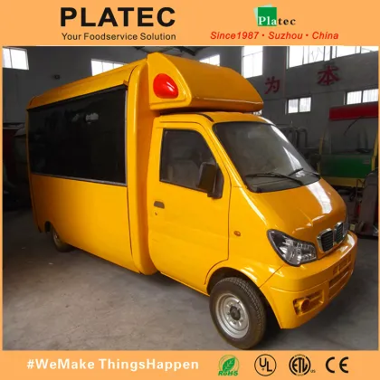high quality car food truck/hot dog food trailer/street food cart for sale