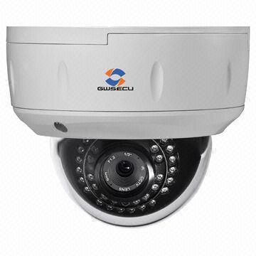 2.0-megapixel 1080P HD SDI IR CCTV Dome Camera, Waterproof, Vandal-proof, with Auto Iris