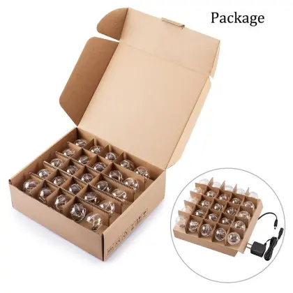 led string lights cooper wire lights G40 0.5w blue color e27 bulb led home lighting