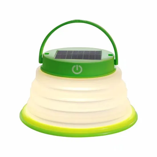 Portable USB mini Collapsible Solar LED Camping Lights