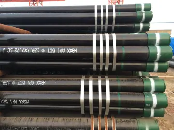 Oilfield casing pipes/carbon seamless steel pipe/ tubing pipe for oil and gas transmission