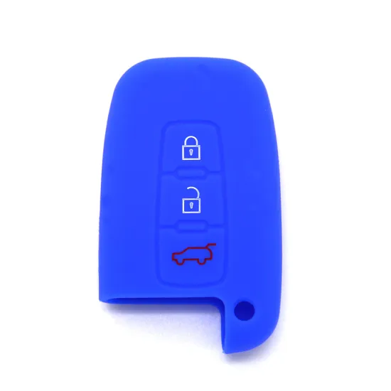 Silicone car key cover for kia sportage
