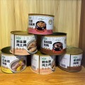 Latas de metal duráveis ​​para armazenamento de carne