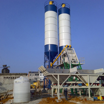 HZS25 precast concrete batching plants for sale