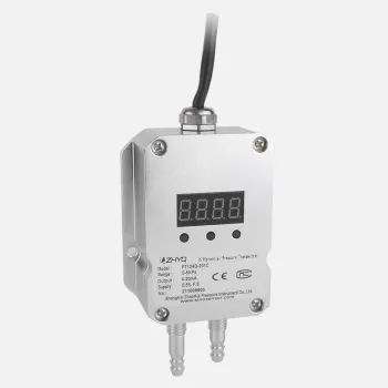 Differential Pressure Sensor for Gas, Air Ducts and Wind Pressure Transmitter (0-50mbar to 0-600bar)