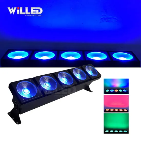 RGBW Wash Bar 30W DMX Pixel LED COB Blinder for Stage Party Lighting