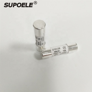 TUV CE 10X38 mm Solar PV DC Fuses - 1A to 30A, 1000V