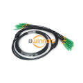 12F LC-LC APC SM สายเคเบิลจัมเปอร์ออปติคัลหุ้มเกราะ TPU หุ้มเกราะ