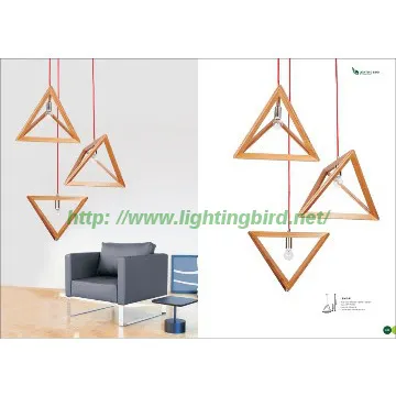 Elegant Contemporary Wooden Pendant Lightings Fixtures Export