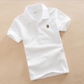 Solid Fashion Boys Polo Shirts 3-15 Years Children Polo's Tops Short Sleeve Summer Baby Boy Clothes Shirt Cotton Jersey Tees