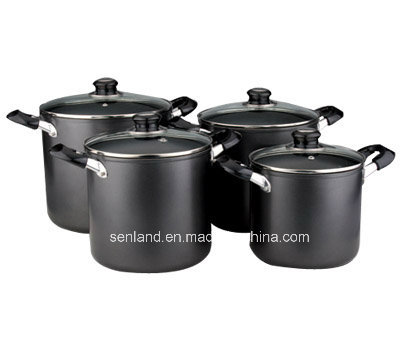 Aluminum Non-Stick Stock Pot Cookware (4/6/8/12L)