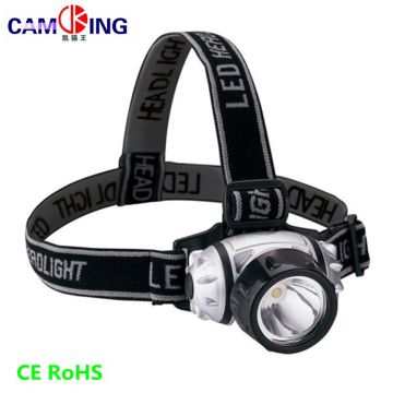 1W LED Headlamp with 3Modes Switch Function ,3xAAA Batteries