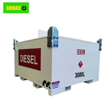 Tanque de almacenamiento diesel de combustible de gasolina 3000 litros