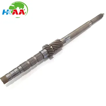 Custom cnc machining steel auto transmission main shaft