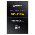 UE Warehouse All-Black Mono Solar Panel 400W 410W